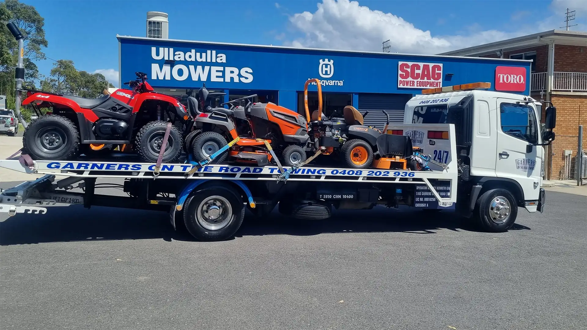 Quard Bike Towing